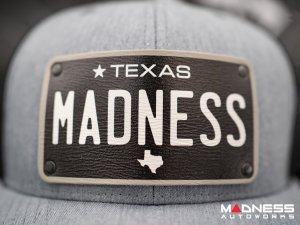 Cap - Trucker Style - w/ Texas Black Plate + MADNESS 